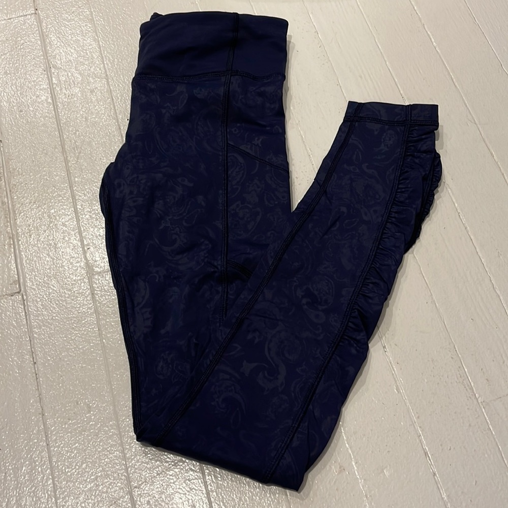 Lululemon navy full length leggings